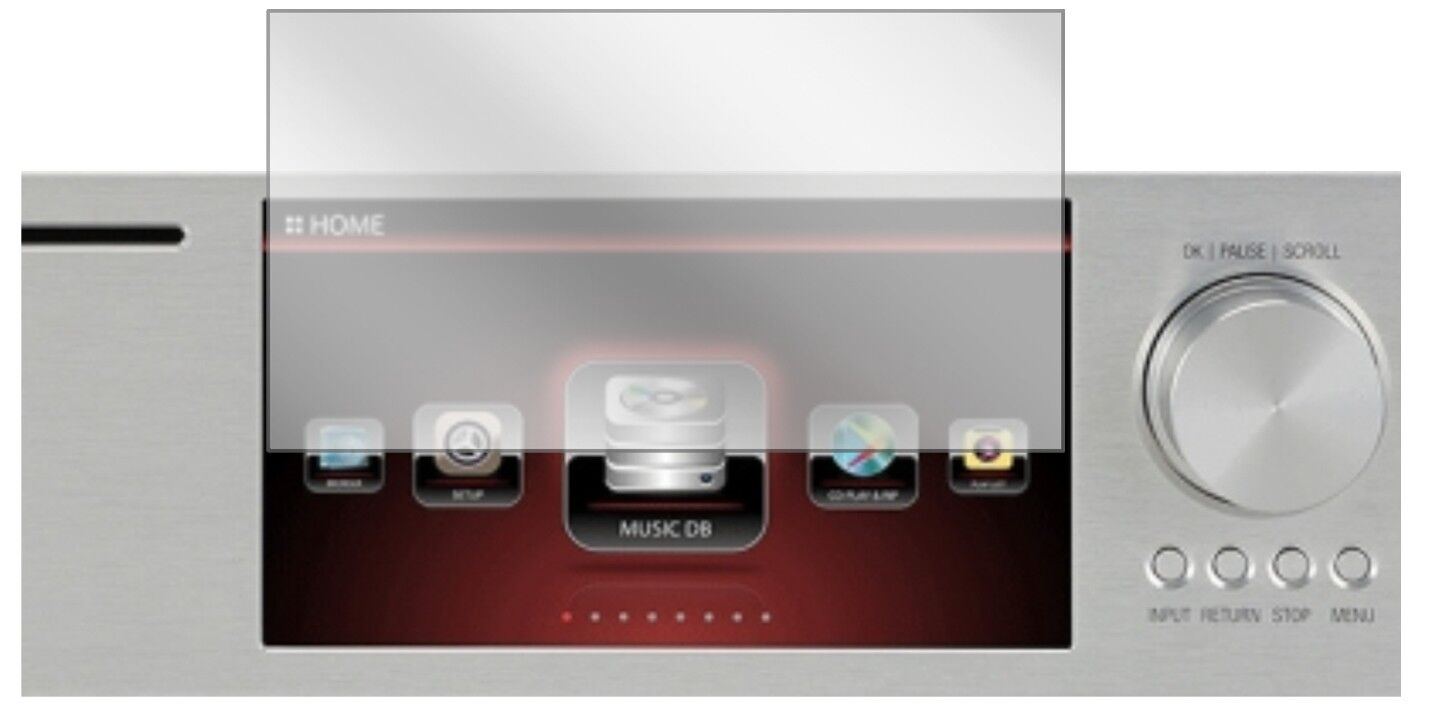 1x Schutzfolie klar für Cocktail Audio X35 Display (1)