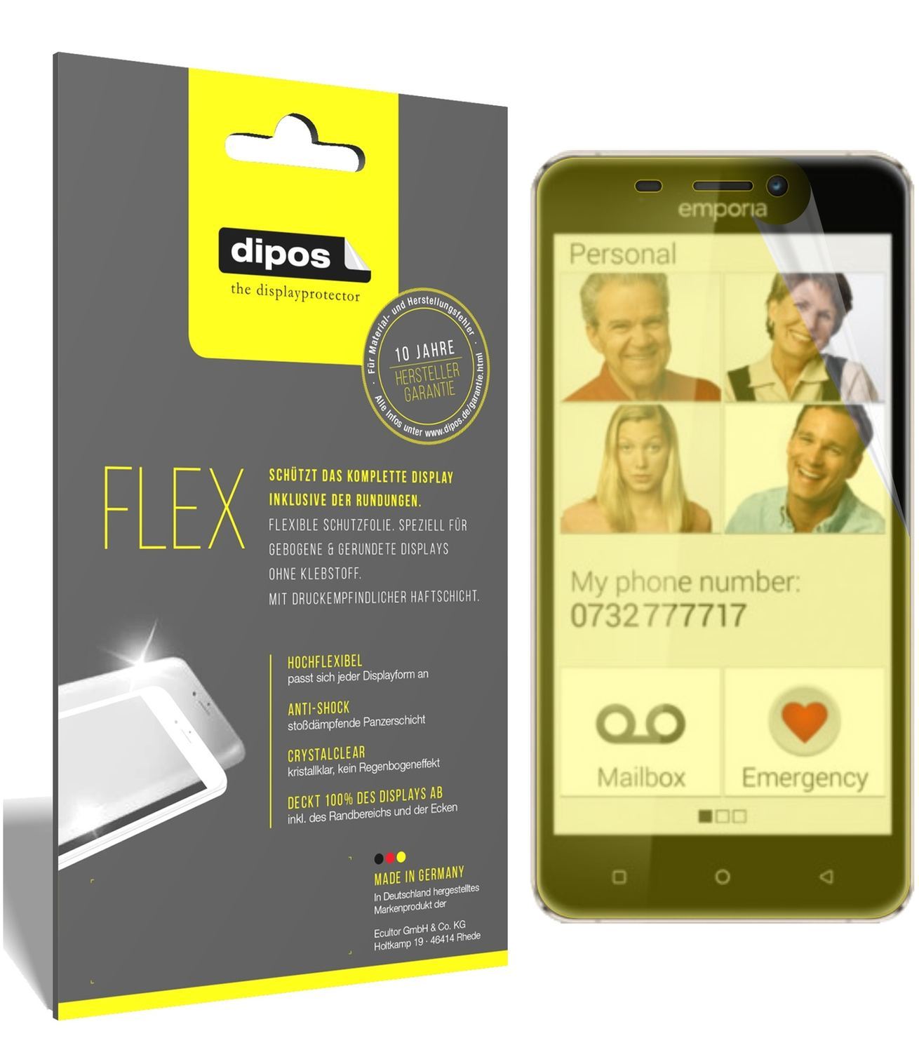 3x 3D Full Cover Schutzfolie für Emporia SMART.2 (1)