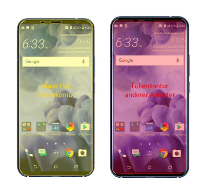 3x 3D Full Cover Schutzfolie für HTC U11 Plus (2)