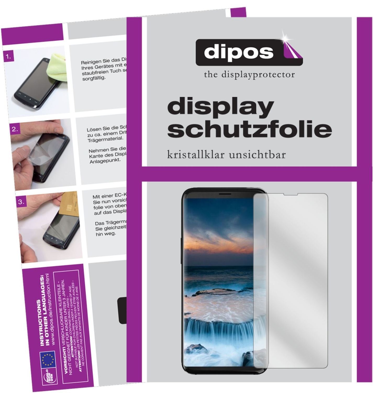 5x Schutzfolie klar für Uhans i8 Pro Display-Schut (2)