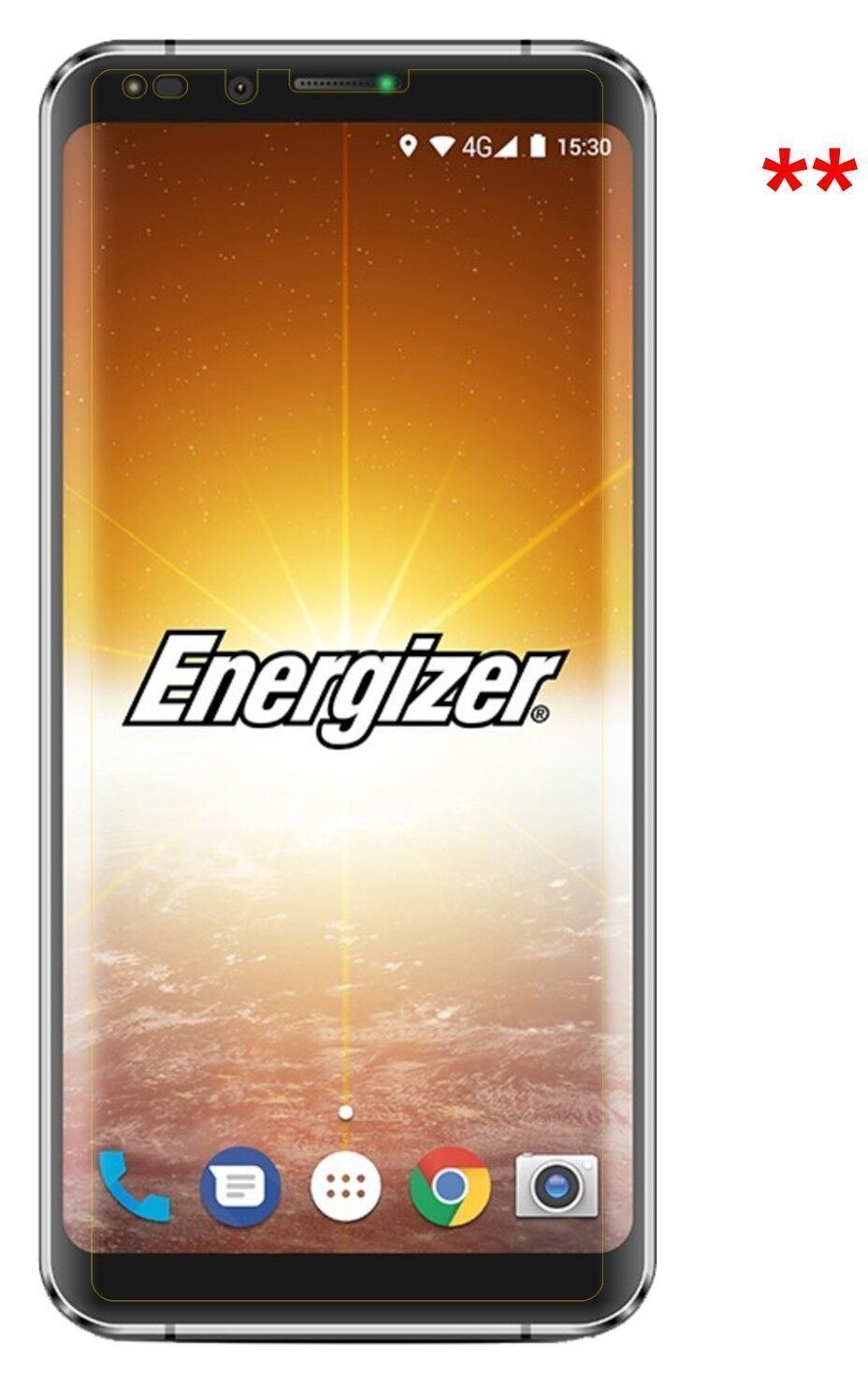 Blickschutzfolie für Energizer Powermax P600S matt (5)