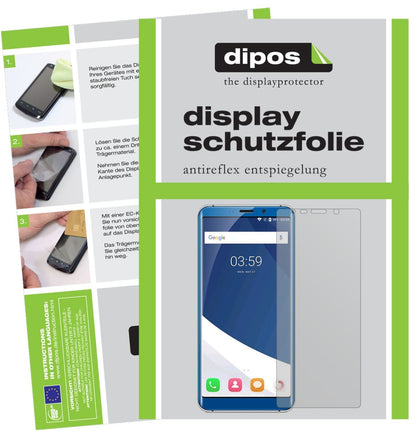 2x Schutzfolie matt für Koolnee K1 Display-Schutzf (1)