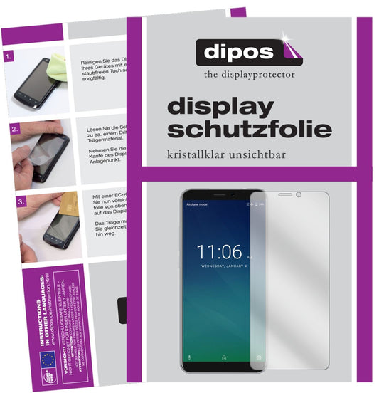 6x Schutzfolie klar für KEECOO P11 Display-Schutzf (1)