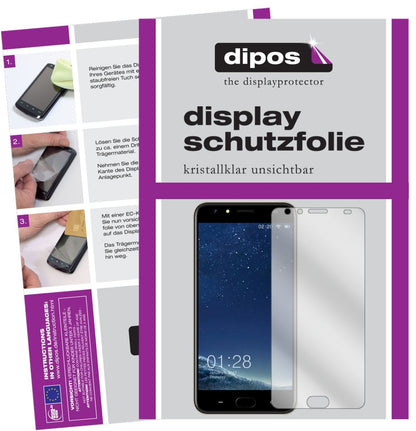 2x Schutzfolie klar für M-HORSE Power 2 Display-Sc (1)