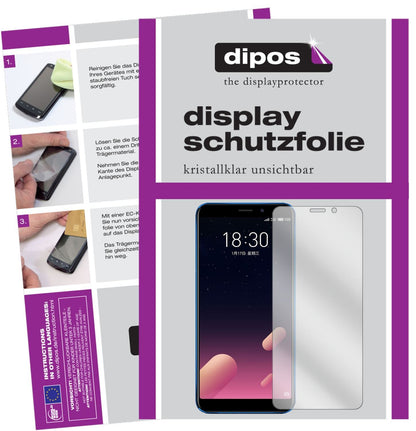 6x Schutzfolie klar für Meizu M6S Display-Schutzfo (1)