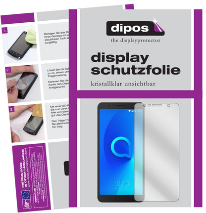 6x Schutzfolie klar für Alcatel 3C Display-Schutzf (1)