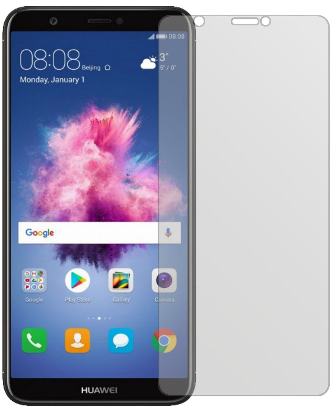 6x Schutzfolie matt für Huawei P smart Display-Sch (2)