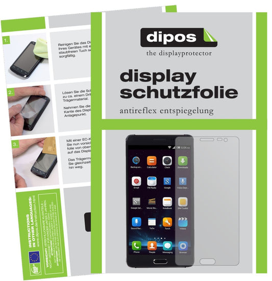 6x Schutzfolie matt für Elephone P8 Pro Display-Sc (1)