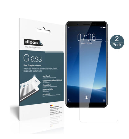 2x 9H Schutzfolie für Vivo V7 Panzerfolie (1)
