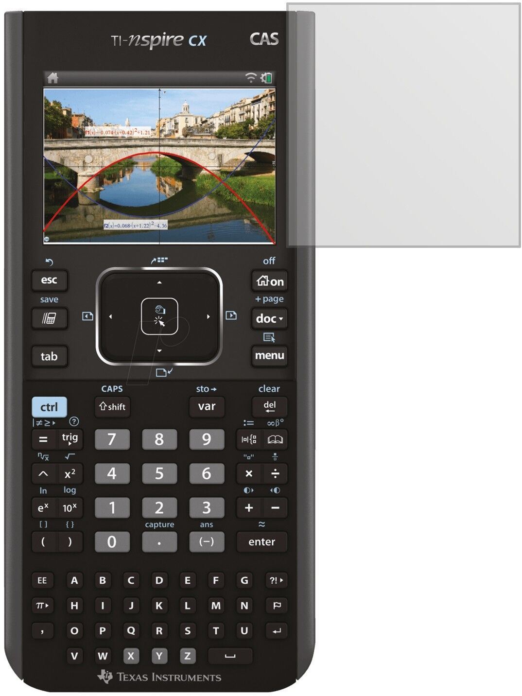 1x Schutzfolie matt für Texas Instruments TI Nspir (1)