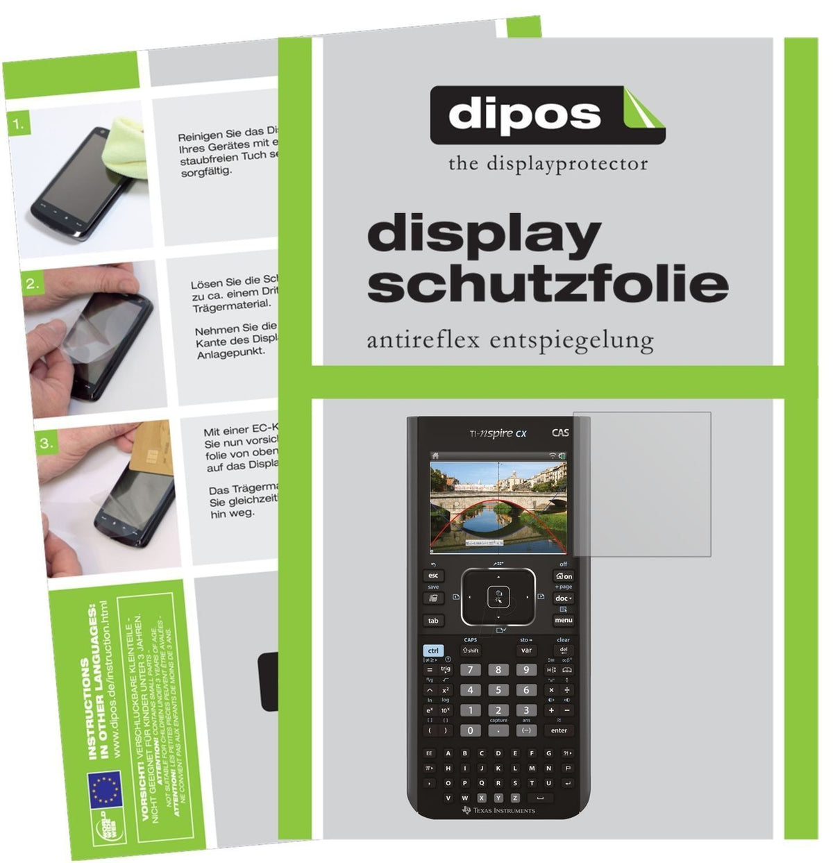 6x Schutzfolie matt für Texas Instruments TI Nspir (1)