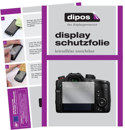 5x Schutzfolie klar für Panasonic Lumix DC-GH5S Di (2)