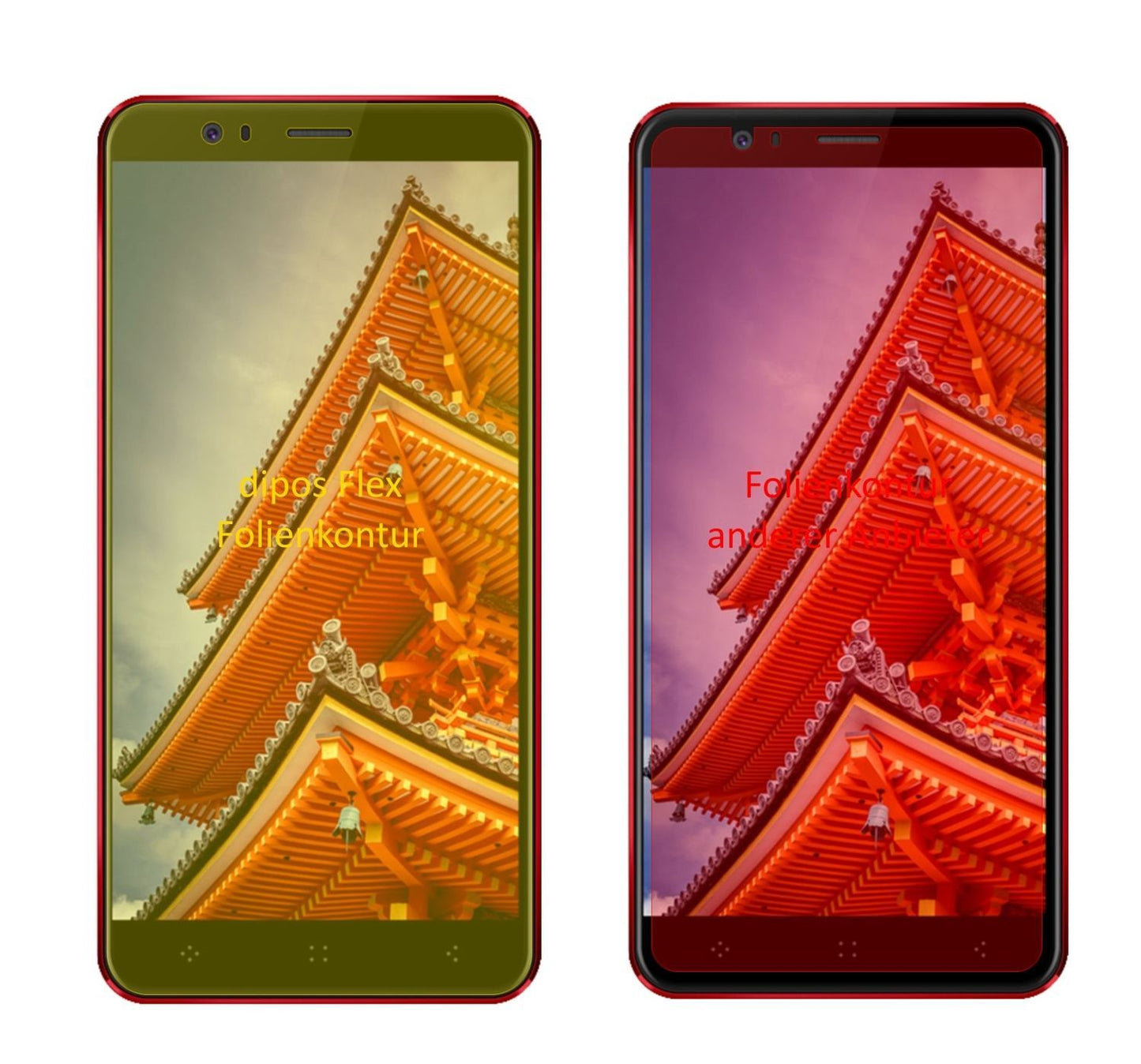 3x 3D Full Cover Schutzfolie für Elephone P8 3D (2)