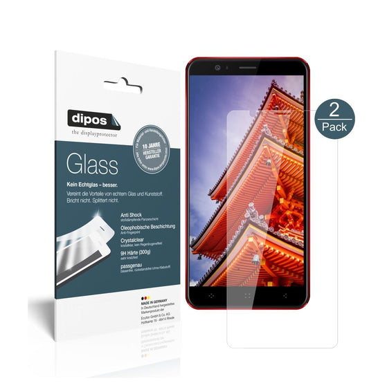 2x 9H Schutzfolie für Elephone P8 3D Panzerfolie (1)