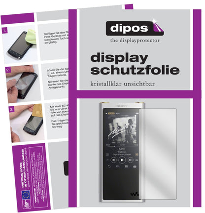 2x Schutzfolie klar für Sony NW-ZX300 (MP3-Player) (1)