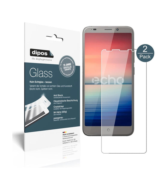 2x 9H Schutzfolie für Echo Horizon Lite Panzerfoli (1)