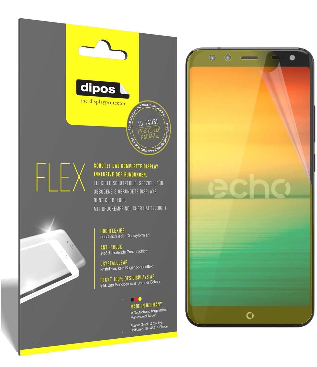 2x 3D Full Cover Schutzfolie für Echo Horizon (2)