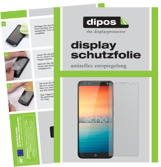 2x Schutzfolie matt für Echo Horizon Display-Schut (1)