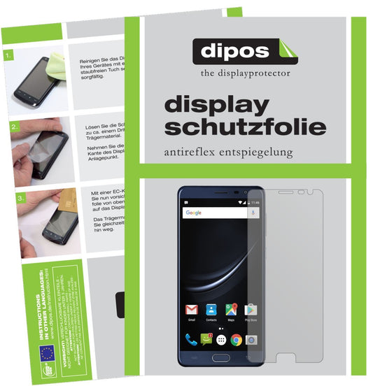 6x Schutzfolie matt für Cubot Cheetah 2 Display-Sc (1)