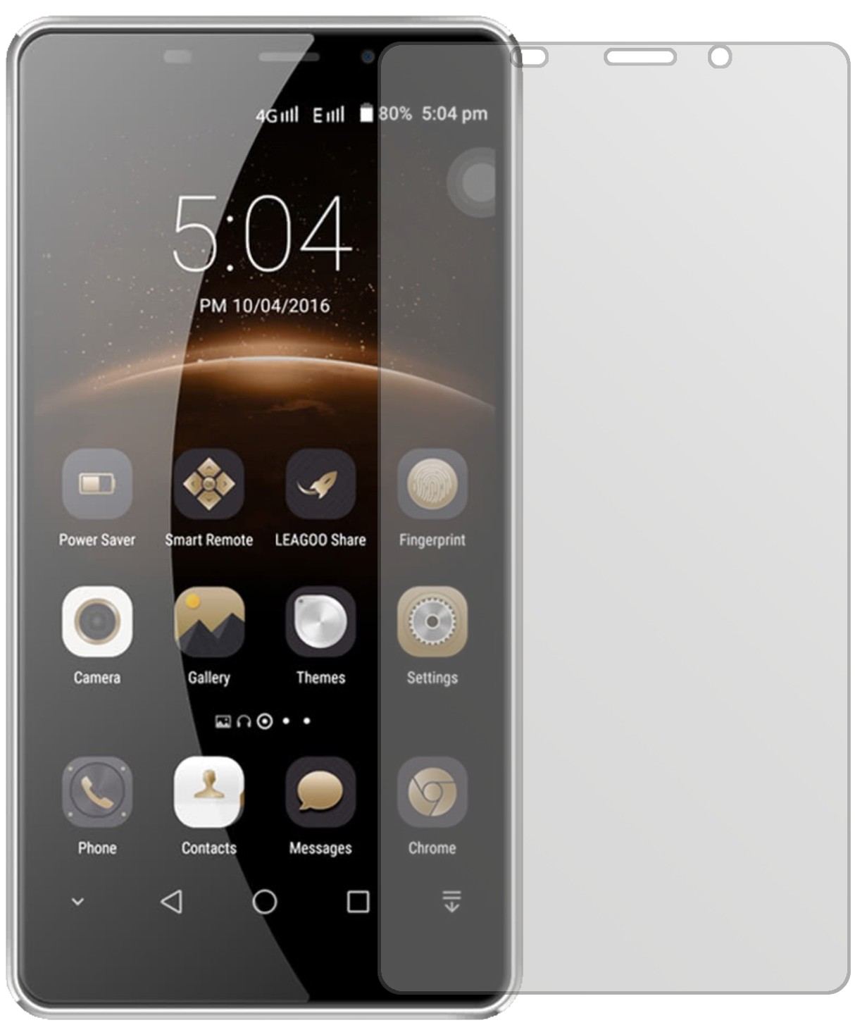 6x Schutzfolie matt für Leagoo M8 Display-Schutzfo (2)