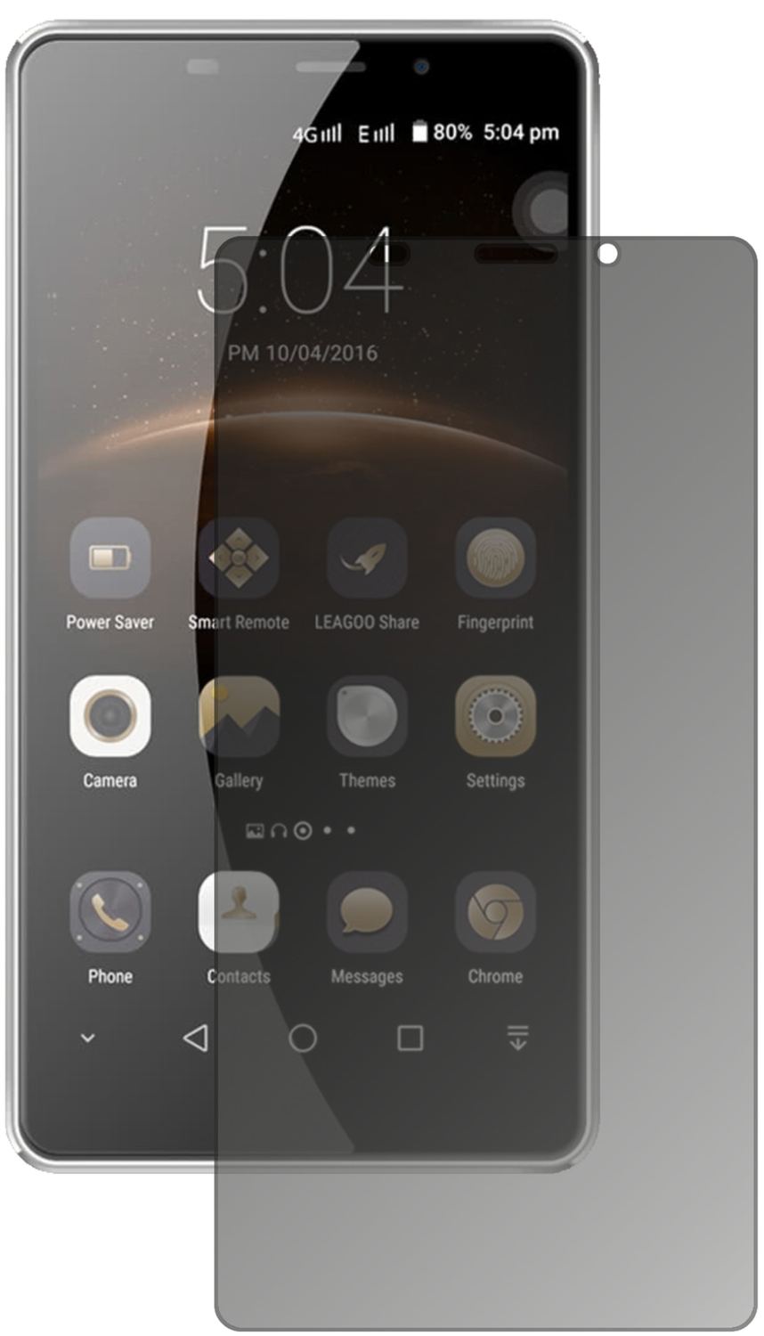 Blickschutzfolie für Leagoo M8 matt Schutzfolie Pr (2)