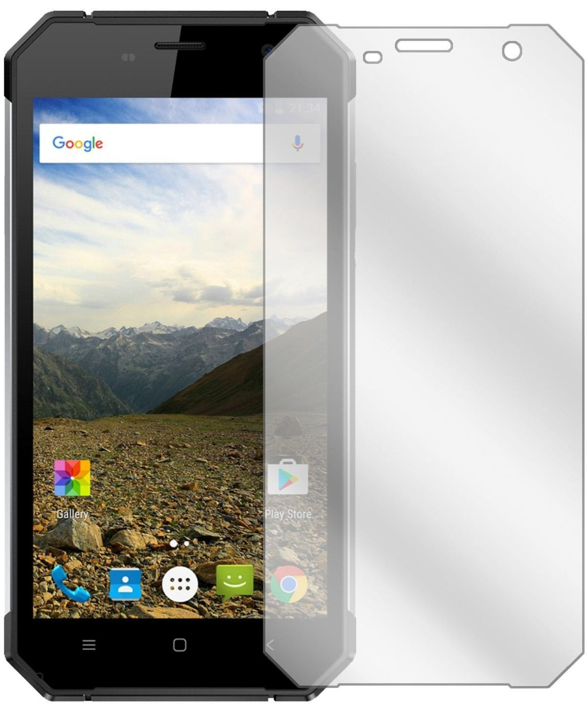 6x Schutzfolie klar für Nomu S30 Display-Schutzfol (2)