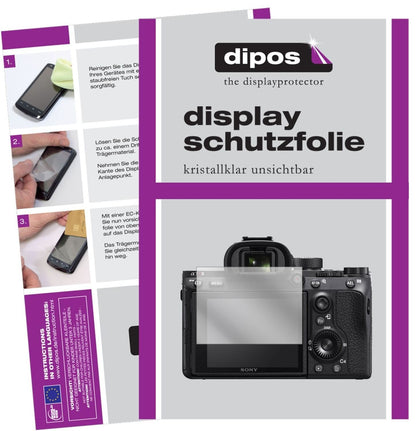 5x Schutzfolie klar für Sony Alpha 7R III Display- (2)