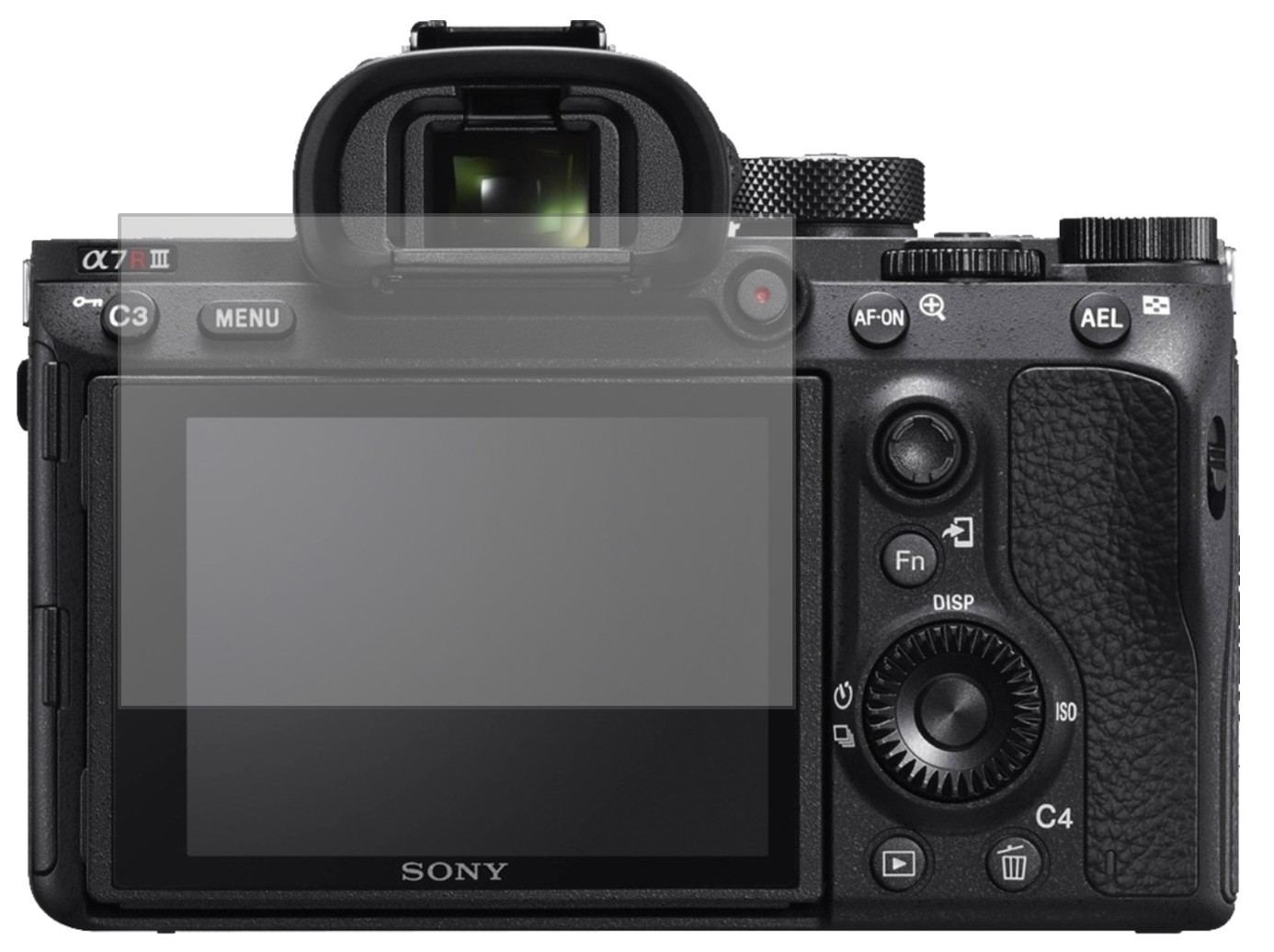 6x Schutzfolie matt für Sony Alpha 7R III Display- (2)