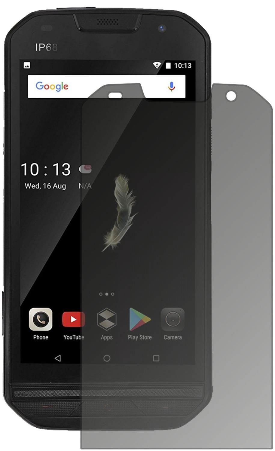 Blickschutzfolie für Doogee S30 matt Schutzfolie P (2)