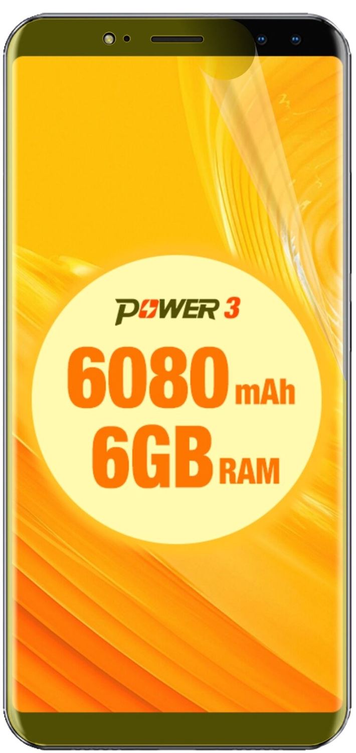 2x 3D Full Cover Schutzfolie für Ulefone Power 3 (1)