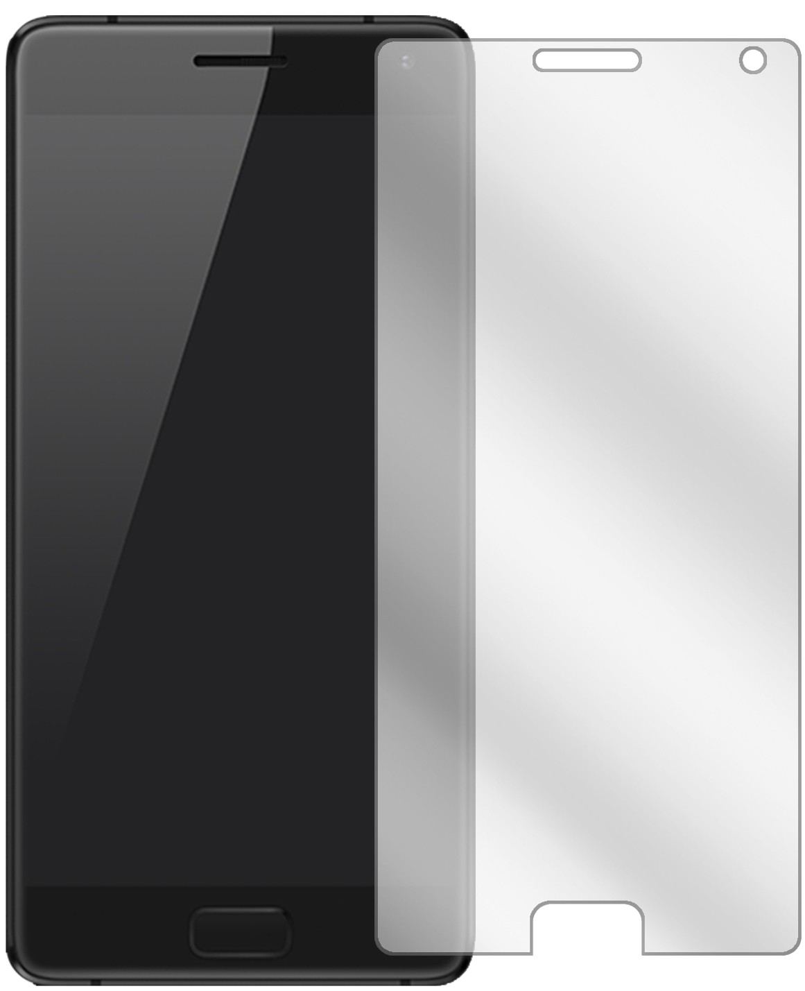 6x Schutzfolie klar für ZUK Z2 Pro Display-Schutzf (2)
