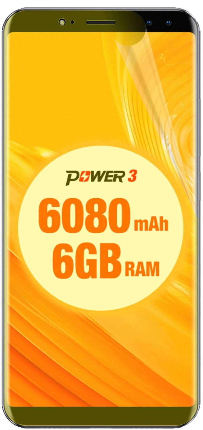 3x 3D Full Cover Schutzfolie für Ulefone Power 3 (3)