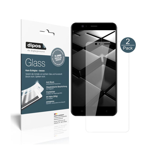 2x 9H Schutzfolie für Elephone P8 Mini Panzerfolie (1)