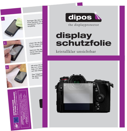 6x Schutzfolie klar für Panasonic Lumix DC-G9 Disp (1)