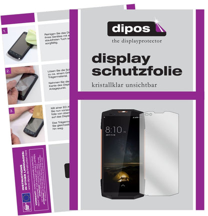 5x Schutzfolie klar für Blackview BV9000 Pro Displ (2)