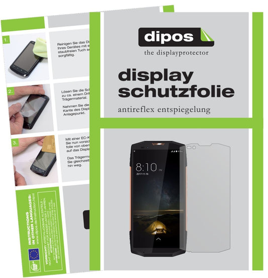2x Schutzfolie matt für Blackview BV9000 Pro Displ (1)