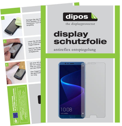 6x Schutzfolie matt für Huawei Honor V10 Display-S (1)