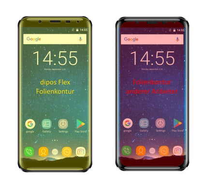 2x 3D Full Cover Schutzfolie für Oukitel K5000 (3)