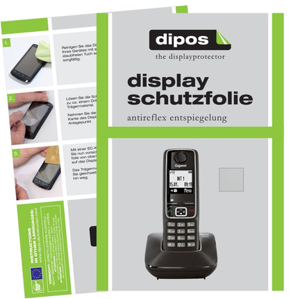 6x Schutzfolie matt für Gigaset A420 / A420A Displ (1)