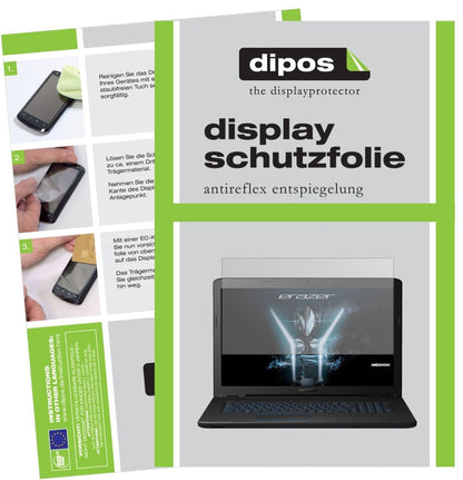 1x Schutzfolie matt für Medion P7652 Display-Schut (2)