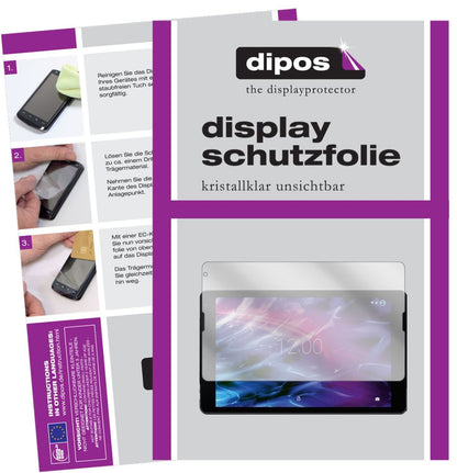 2x Schutzfolie klar für Medion Lifetab E10412 Disp (1)