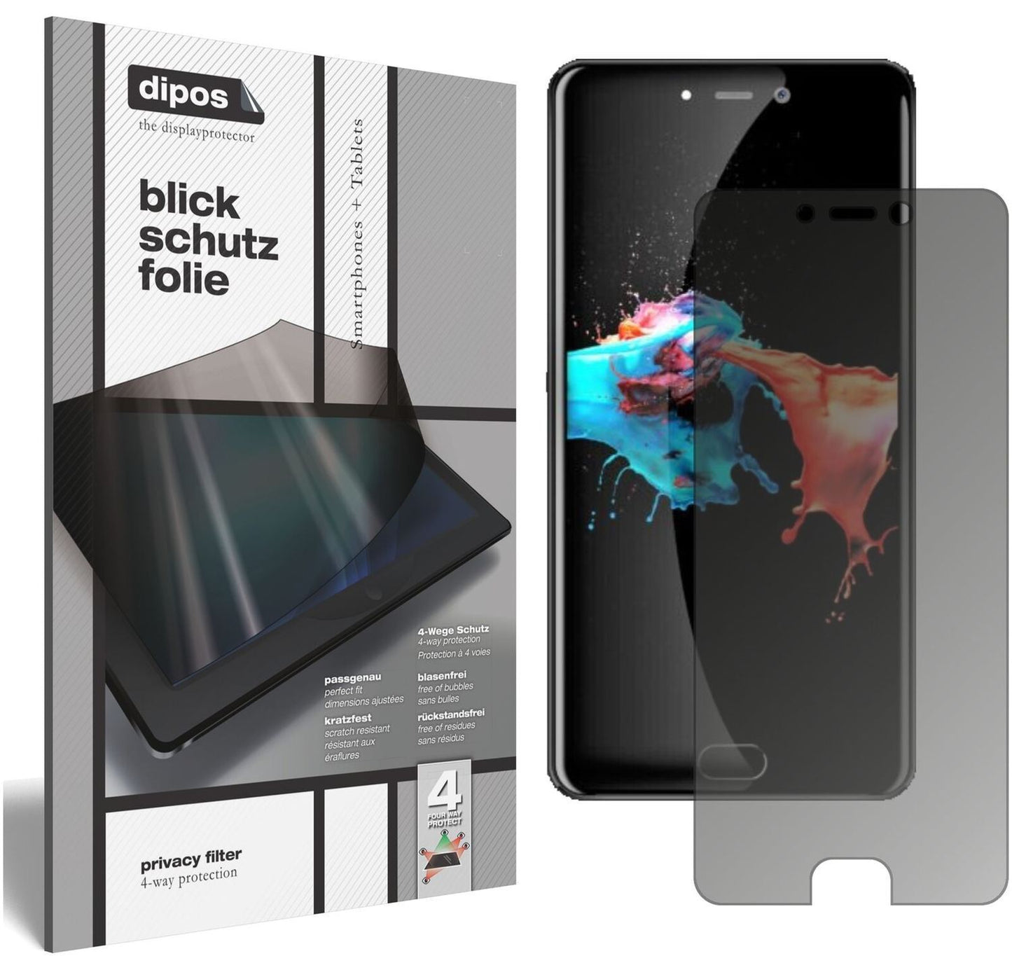 Blickschutzfolie für Leagoo T5c matt Schutzfolie P (2)