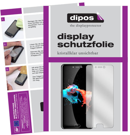 2x Schutzfolie klar für Leagoo T5c Display-Schutzf (1)