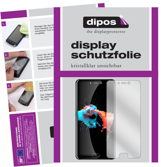 2x Schutzfolie klar für Leagoo T5c Display-Schutzf (1)