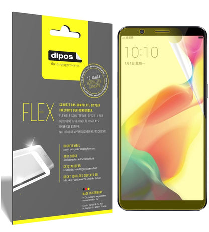 3x 3D Full Cover Schutzfolie für Oppo R11s (1)
