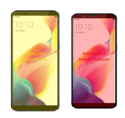 3x 3D Full Cover Schutzfolie für Oppo R11s (2)