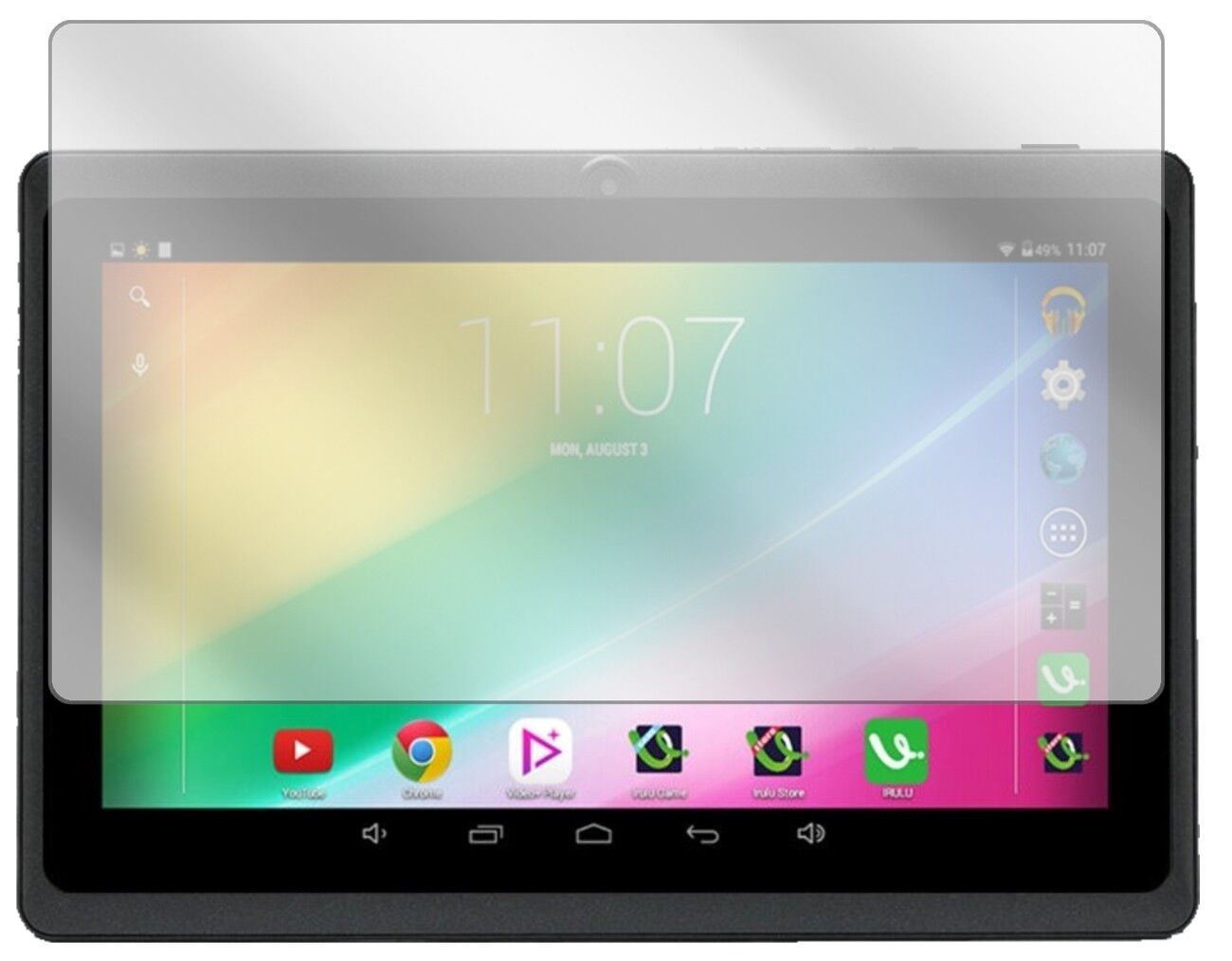1x Schutzfolie klar für iRULU eXpro 3 Display-Schu (1)