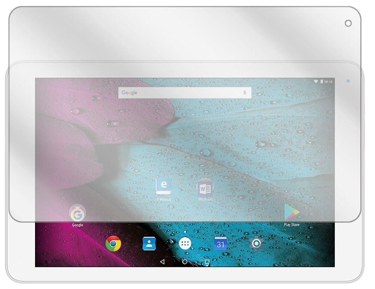 1x Schutzfolie klar für Odys PACE 10 Display-Schut (1)
