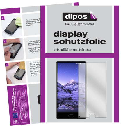5x Schutzfolie klar für Leagoo Kiicaa Mix Display- (2)
