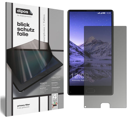 Blickschutzfolie für Leagoo Kiicaa Mix matt Schutz (1)